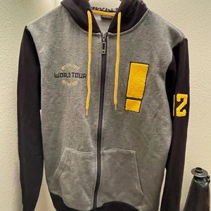 NEW! ATTENTION SHINEDOWN zip up jacket